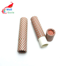 Round shape lip balm lipstick paper tube packaging custom logo eco friendly PT-116B